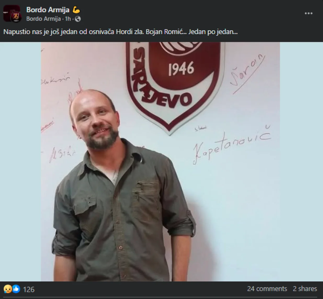 Veliki gubitak za bordo armiju