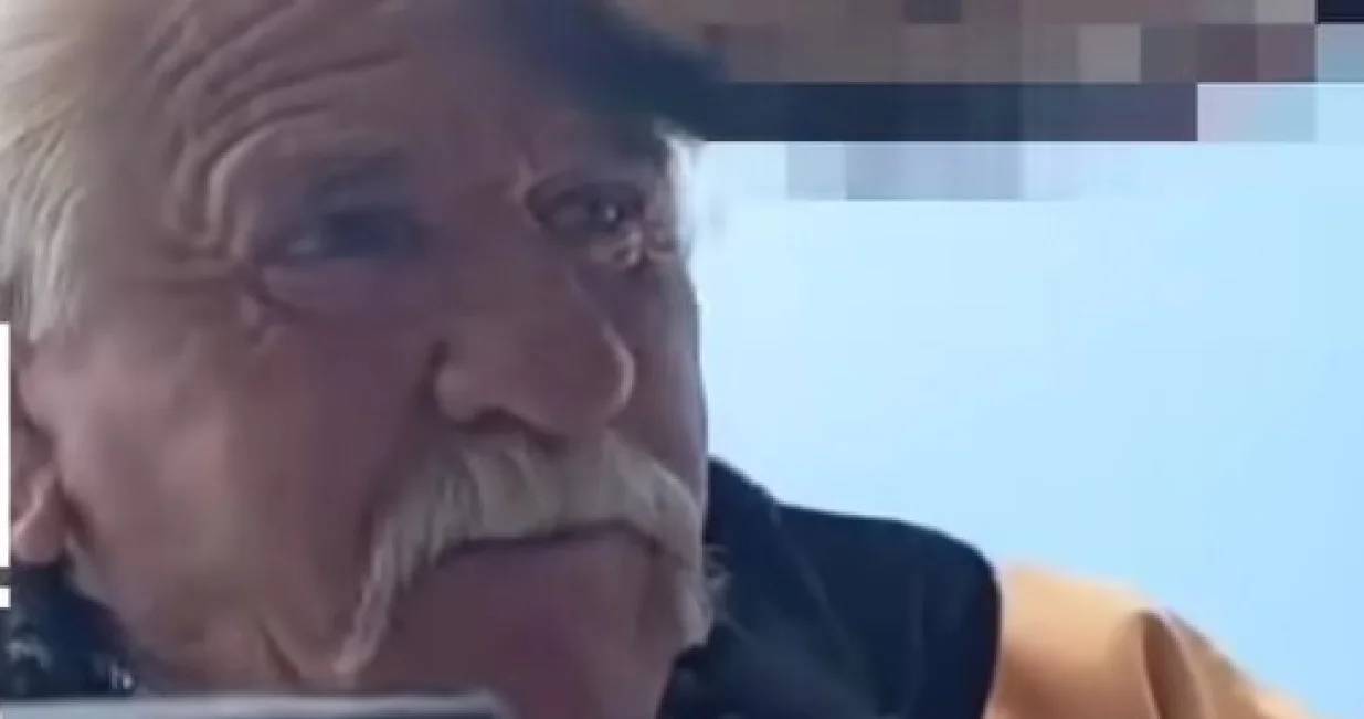 Osmančević u trenutku neprimjerenog obraćanja/Screenshot/