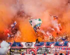 Torcida na današnjoj utakmici (FOTO: Zvonimir Barisin/PIXSELL)