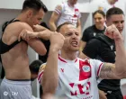 Nemanja Bilbija slavlje u svlačionici
