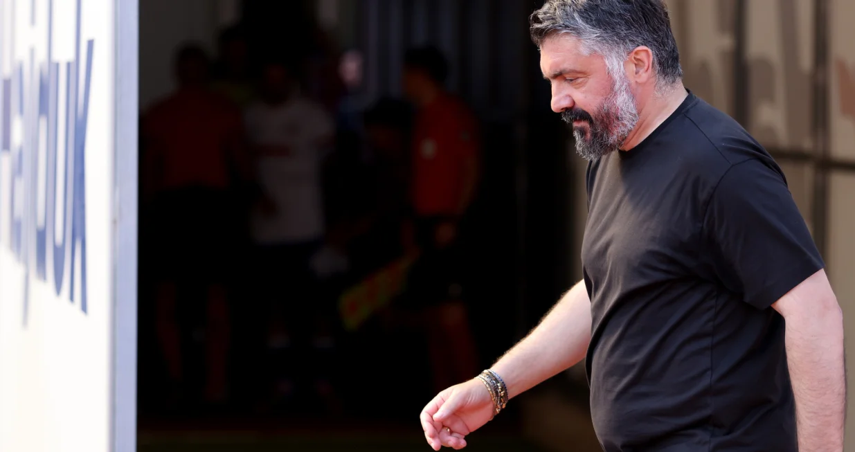 03.05.2025., Split, stadion Poljud - SuperSport Prva HNL, 33. kolo, HNK Hajduk - GNK Dinamo. Gennaro Gattuso Photo: Sime Zelic/PIXSELL