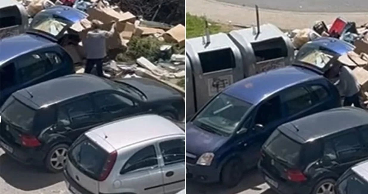 "Lola" ne vidi prazne kontejnere/Screenshot/