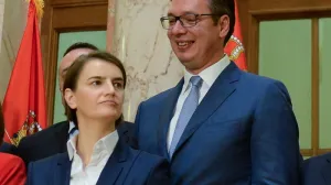 Brnabić i Vučić/