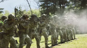 vježba, eufor, poligon, pazarić//