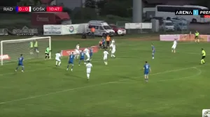 Gol Anđušića (FOTO: Screenshot/Arena Sport)