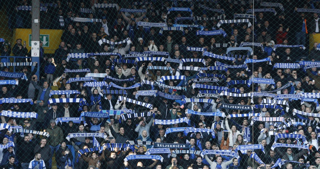 FK Željezničar - FK Sarajevo (FOTO: Damir Deljo/Oslobođenje)
