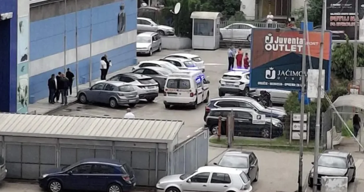 Policija na mjestu pucnjave/ATV//