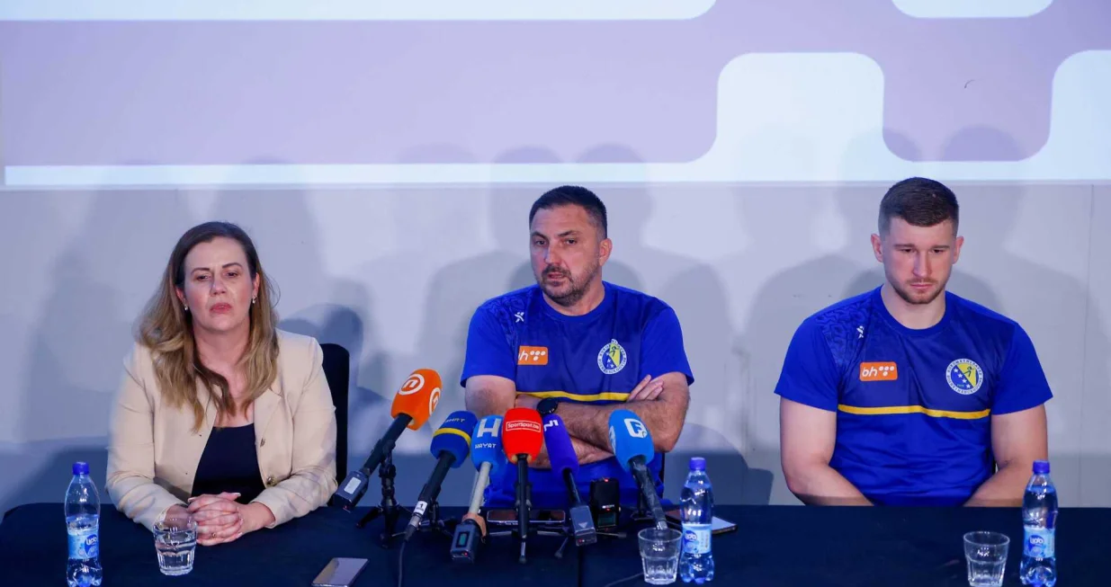 Lamija Terzimehić Mehinagić, Damir Doborac, Adin Faljić, rukometna repreznetacija BiH