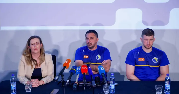 Lamija Terzimehić Mehinagić, Damir Doborac, Adin Faljić, rukometna repreznetacija BiH