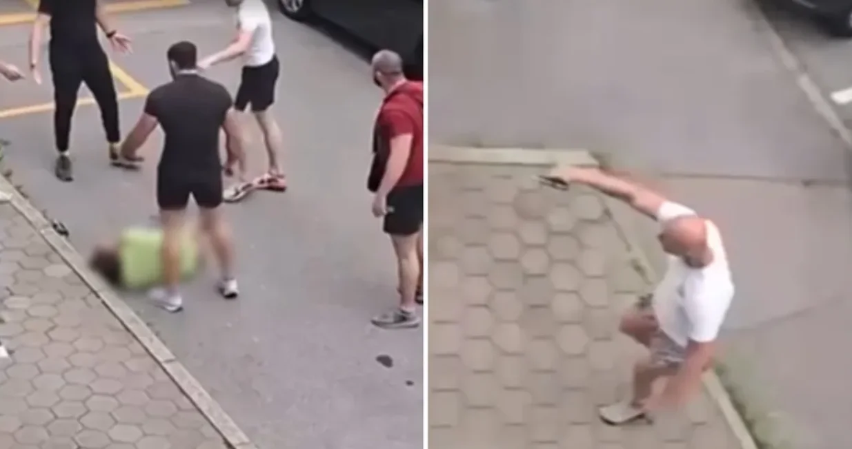 Ulična tuča, pucnjava, Ljubljana, Slovenija/24ur