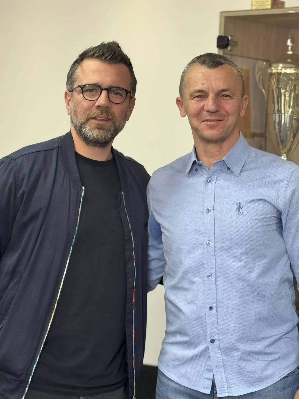 Zvjezdan Misimović i Oliver Jandrić (FOTO: FK Borac)