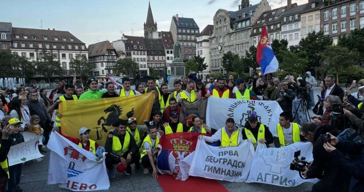 Ultramaratonci u Strasbourgu /PERO JOVOVIĆ/