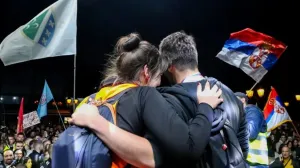 novi pazar, srbija, studenti, protesti//