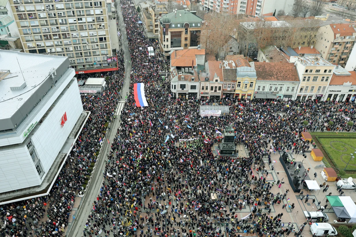 Protesti studenata u Nišu/Anadolija
