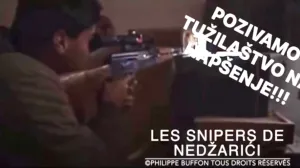 Zoran Kulina kao snajperista/
