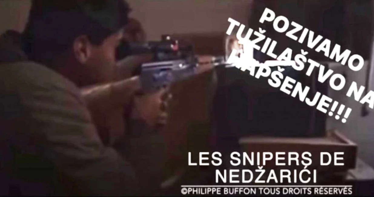 Zoran Kulina kao snajperista/