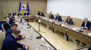 Sastanak u zgradi institucija BiH/Damir Deljo