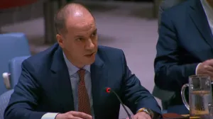 Predstavnik Republike Hrvatske pri Ujedinjenim nacijama Hrvoje Ćurić Hrvatinićvijeće sigurnosti, izvještaj, bih, christian schmidt/Screenshot