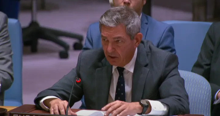 Ambasador Evropske unije pri Ujedinjenim nacijama Stavros Lambrinidis/Screenshot