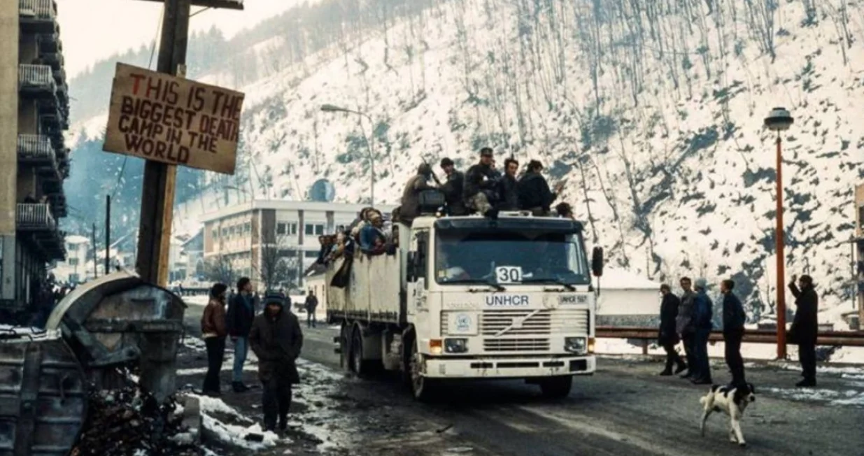 Srebrenica 1993. godine, rat, enklava, agresija na BiH, ratna slika/Philipp Von Recklinghausen