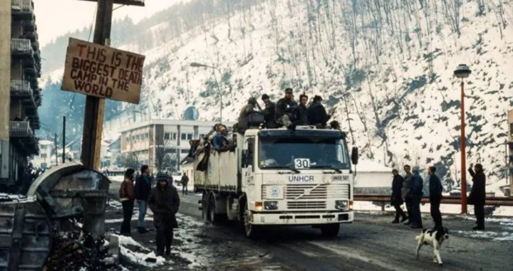 Srebrenica 1993. godine, rat, enklava, agresija na BiH, ratna slika/Philipp Von Recklinghausen