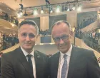Denis Bećirović i Friedrich Merz//