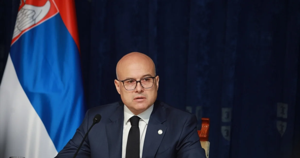 Srbijanski ministar odbrane Miloš Vučević/Anadolija/