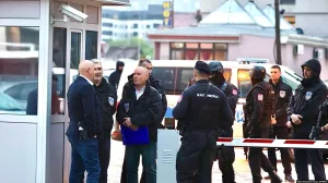 Pripadnici SIPA-e i pripadnici MUP-a RS u Istočnom Sarajevu/Radio Slobodna Evropa