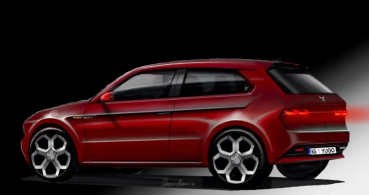 yugo, novi, automobil, redizajn//