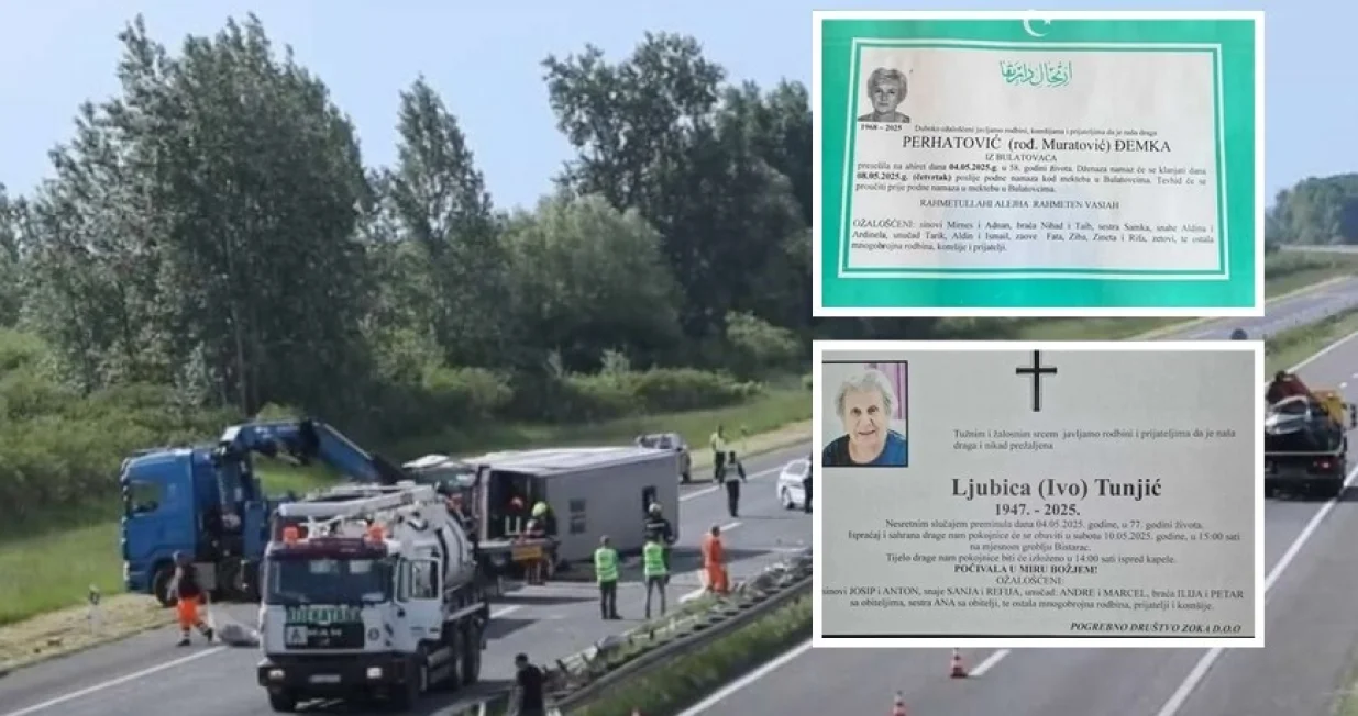 Džemka Perhatović i Ljubicca Ostojić su poginule u saobraćajnoj nesreći/