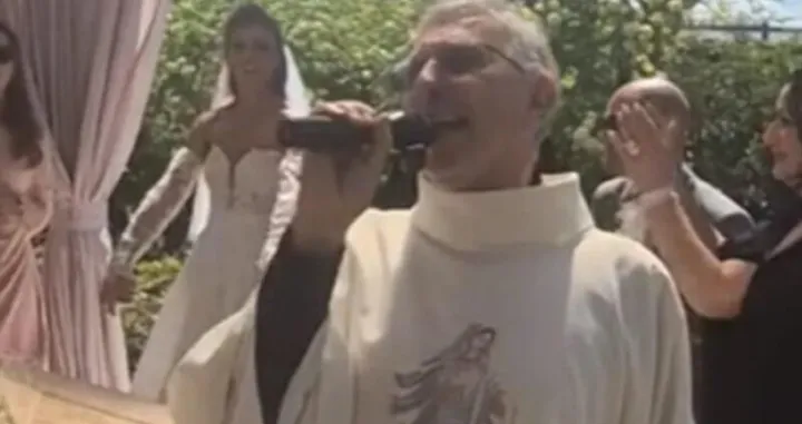 Mladenci nisu skidali osmijeh s lica/Screenshot