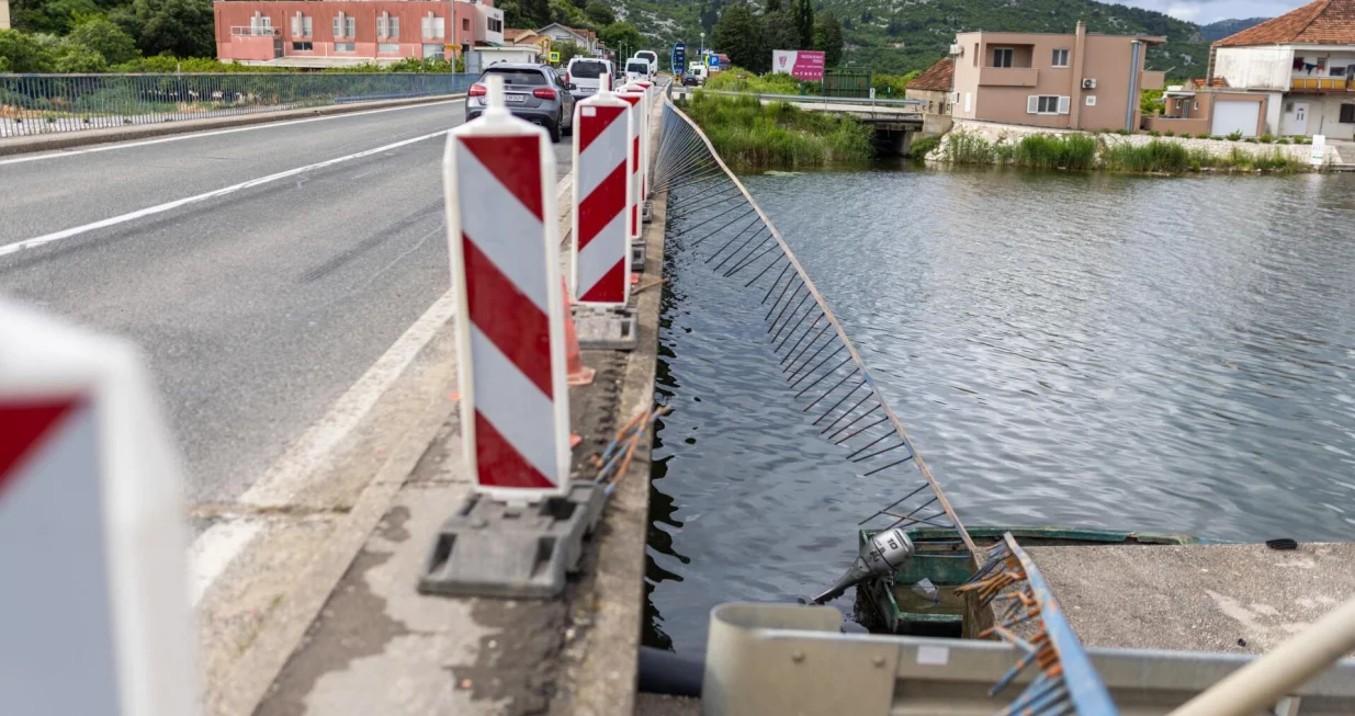 08.05.2025., Pogradina, Slivno - Automobilom sletili u Malu Neretvu. Troje mrtvih. Photo: Denis Kapetanovic/PIXSELL/Denis Kapetanovic/pixsell