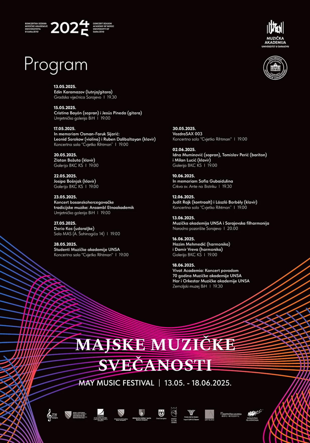 Program 18. izdanja festivala/