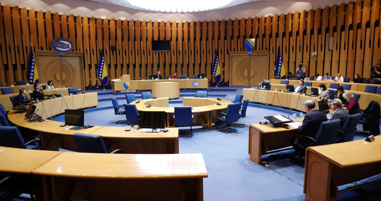 Komisija za finansije i budžet Predstavničkog doma Parlamentarne skupštine Bosne i Hercegovine (PSBiH) saslušala Tonija Kraljevića//