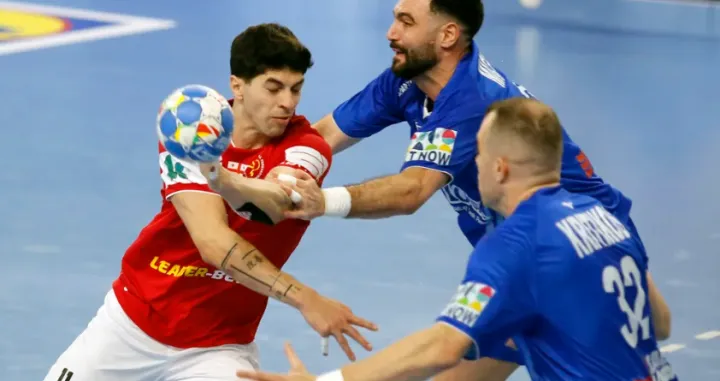 Detalj sa meča Gruzija - Grčka (FOTO: EHF)