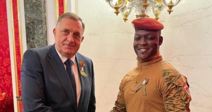 Milorad Dodik i predsjednik Burkine Faso Traore/X.com
