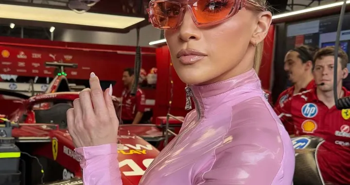 Jennifer Lopez na Grand Prix utrci Formule 1 u Saudijskoj Arabiji//