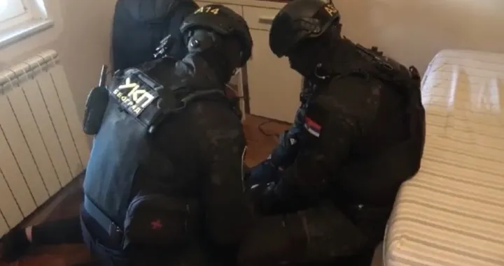 Uhvaćeni kradljivci/Printscreen/You Tube/MUP Srbije//