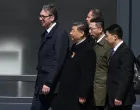 Vučić i Xi Jinping u Moskvi/