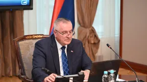 Radovan Višković; Sjednica Vlade RS-a//