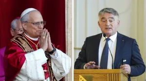 Robert Francis Prevost, papa Lav XIV, Željko Komšić//