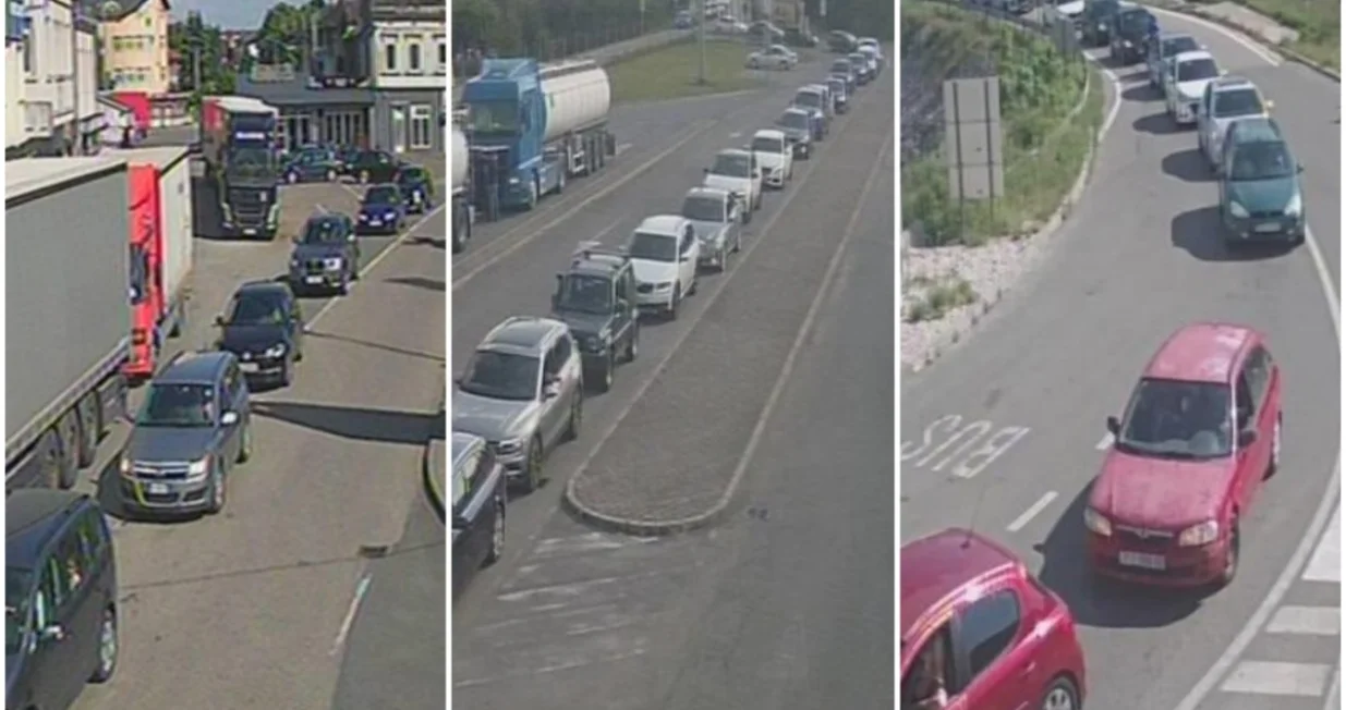 Kolone vozila/Printscreen/BIHAMK//