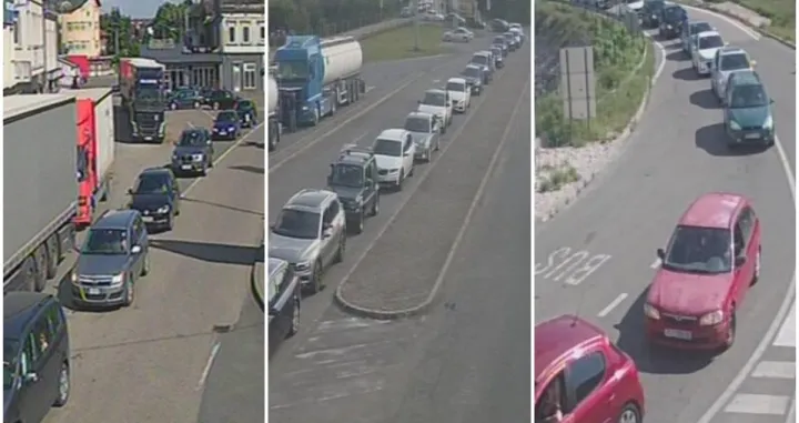 Kolone vozila/Printscreen/BIHAMK//