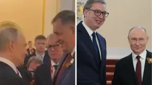 Vladimir Putin, Milorad Dodik, Aleksandar Vučić//