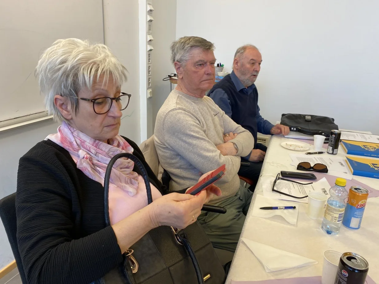 29. godišnja skupština Saveza Banjalučana u Halmstadu; Melkina Filipović, Nail Vajrača i Mirsad FIlipović/Fikret Tufek