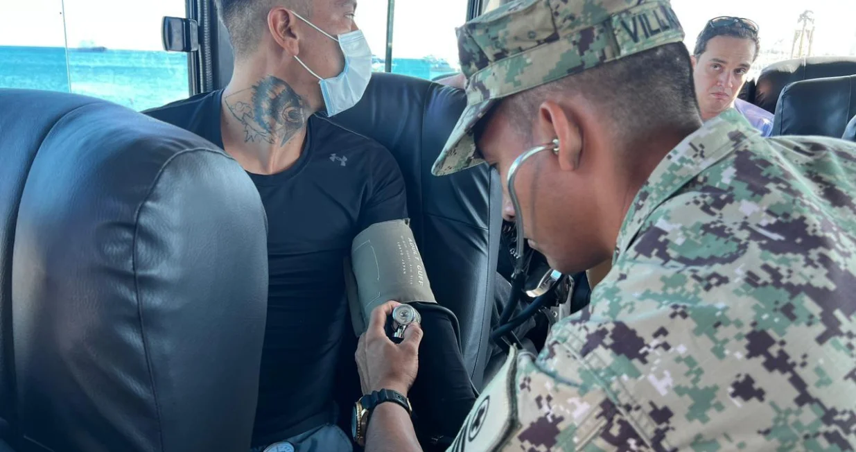 Ekvadorska mornarica spasila ribare/X.com/Ekvadorska mornarica/