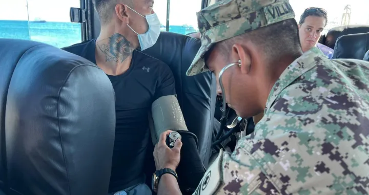 Ekvadorska mornarica spasila ribare/X.com/Ekvadorska mornarica/