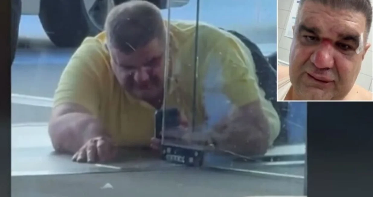 Saša Mirković završio u bolnici/Printscreen//