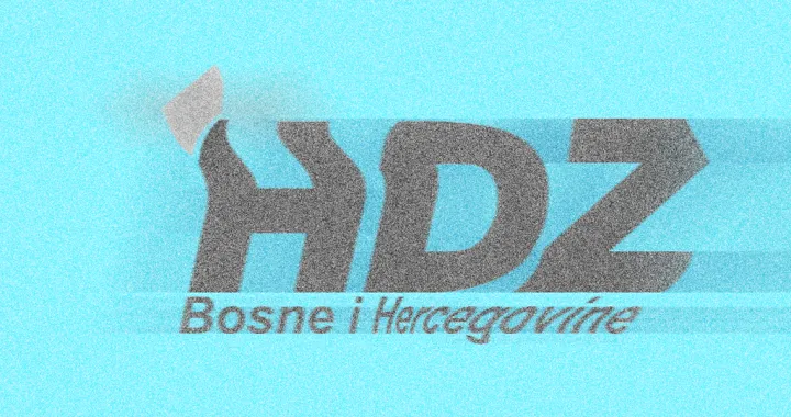 HDZ BiH, vizual za kolumnu/Benjamin Krnić