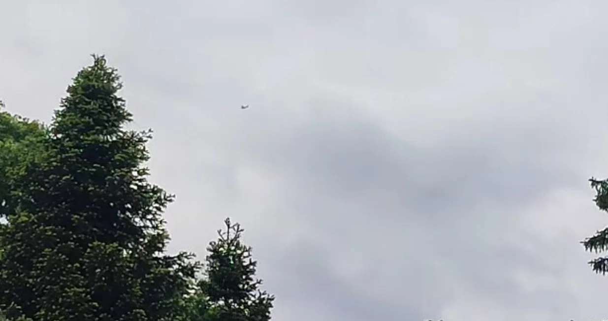 Kruži iznad Banja Luke/Printscreen/Facebook//